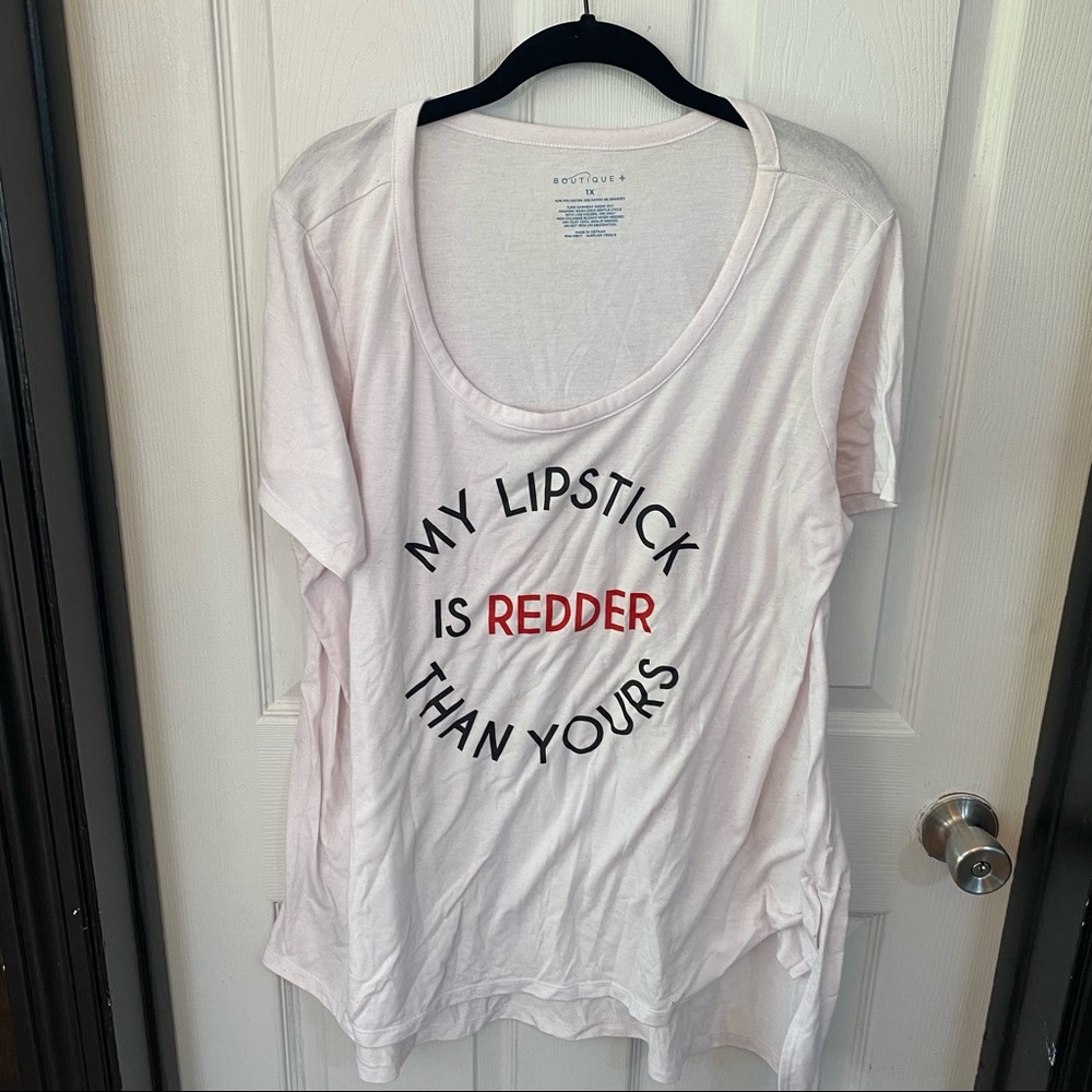 White Graphic Tee